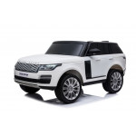 Elektrické autíčko Range Rover HSE - nelakované - biele - dvojmiestne